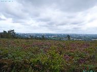 Crête près Ménez Quelc'h - Vue nord vers Châteaulin
