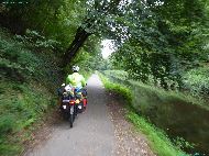 Canal de Nantes à Brest - Tranchée d'Hilvern - Rigole d'Hilvern