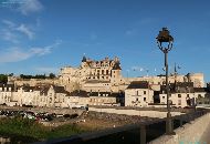 Château d'Amboise depuis le Pont du Maréchal Leclerc