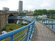 Liège - Passerelle RAVeL (au Pont Atlas)