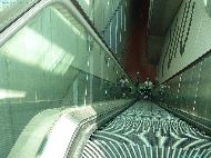 Rotterdam - Beneluxtunnel - Escalator vélos