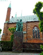 Lübeck - Emanuel Geibel denkmal