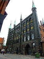 Lübeck - Historische Rathaustreppe 