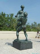 Warnemünde - Liebespaar von Wilfried Fitzenreiter