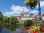 Périgueux - La Cathédrale Saint-Front depuis le Pont des Barris &mdash; ⑴ Cathédrale Saint-Front