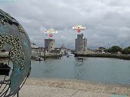 La Rochelle - Port &mdash; ⑴ Tour de la Chaîne &mdash; ⑵ Tour Saint-Nicolas