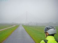 après Büderich - Niederrheinbrücke Wesel 