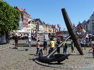 København (Copenhague) - Nyhavn - Mindeankeret