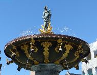 København (Copenhague) - Gammeltorv - Caritasbrønden