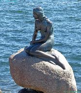 København (Copenhague) - Den Lille Havfrue
