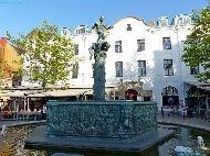 Kalmar - Larmtorget - Ludvigshuset - Vasabrunnen