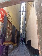 Marten Trotzigs Gränd (ruelle la plus étroite de Stockholm)