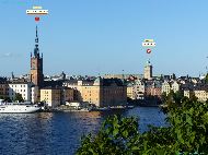 Stockholm - Monteliusvägen &mdash; ⑴ Riddarholmskyrkan &mdash; ⑵ Storkyrkan