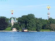 Stockholm - Saltsjön &mdash; ⑴ Täcka Udden &mdash; ⑵ Kaknästornet