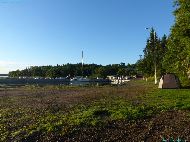 Archipel de Turku - Iniö - Björklund Båtslip (Nous sommes les seuls campeurs)
