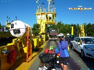 Archipel de Turku - Korpo (Retais) - Les camions de vidange ont partout la même odeur… beurk ! &mdash; ⑴ Un petit coup de Ferry pour passer à Pärnäs