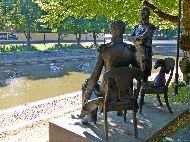 Turku - Tapaaminen Turussa 1812 - Empereur Russe Alexandre Ier et le prince héritier de Suède Charles Juhana (1812)