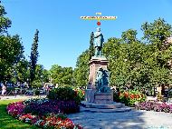 Helsinki - Esplanadi - Esplanadin puisto &mdash; ⑴ Johan Ludvig Runebergin muistomerkki