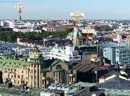 Helsinki - Solo Sokos Hotel Torni &mdash; ⑴ Kallion kirkko &mdash; ⑵ Uusi Ylioppilastalo &mdash; ⑶ Helsingin päärautatieasema &mdash; ⑷ Suomen Kansallisteatteri