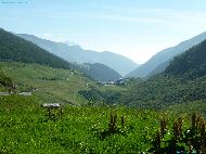 en quittant Oberalppass