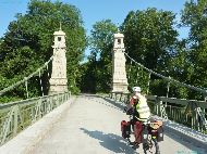 Hängebrücke über die Argen