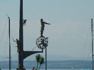 Meersburg - Magische Säule des Peter Lenk