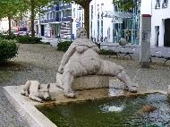 Konstanz - Peter-Lenk-Brunnen