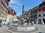Stein am Rhein - Stadtbrunnen
