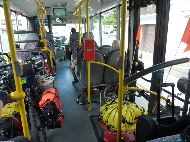 Bus en secours du train (travaux ferroviaires du dimanche)