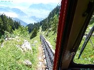 Funiculaire Alpnachstad - Montée au Pilatus