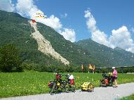 Claro - Alpe di Ròscera - Frana del Valegion &mdash; ⑴ Frana del Valegion