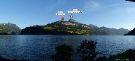 Ingenbohl - Brunnen - Lac des 4 Cantons &mdash; ⑴ Zingelberg &mdash; ⑵ Niederbauen Kulm