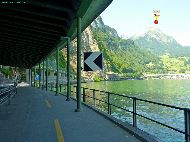 Vue sur le Pilatus - entre Stansstad et Hergiswil (Lac des 4 Cantons) &mdash; ⑴ Pilatus